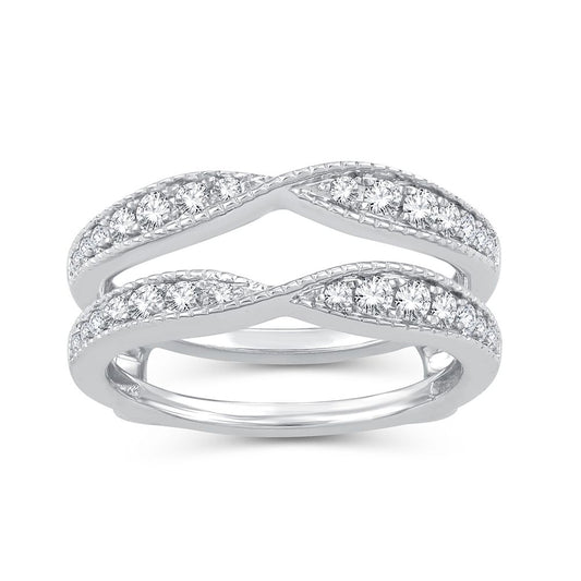 14K 0.50CT Diamond SEMI MOUNT