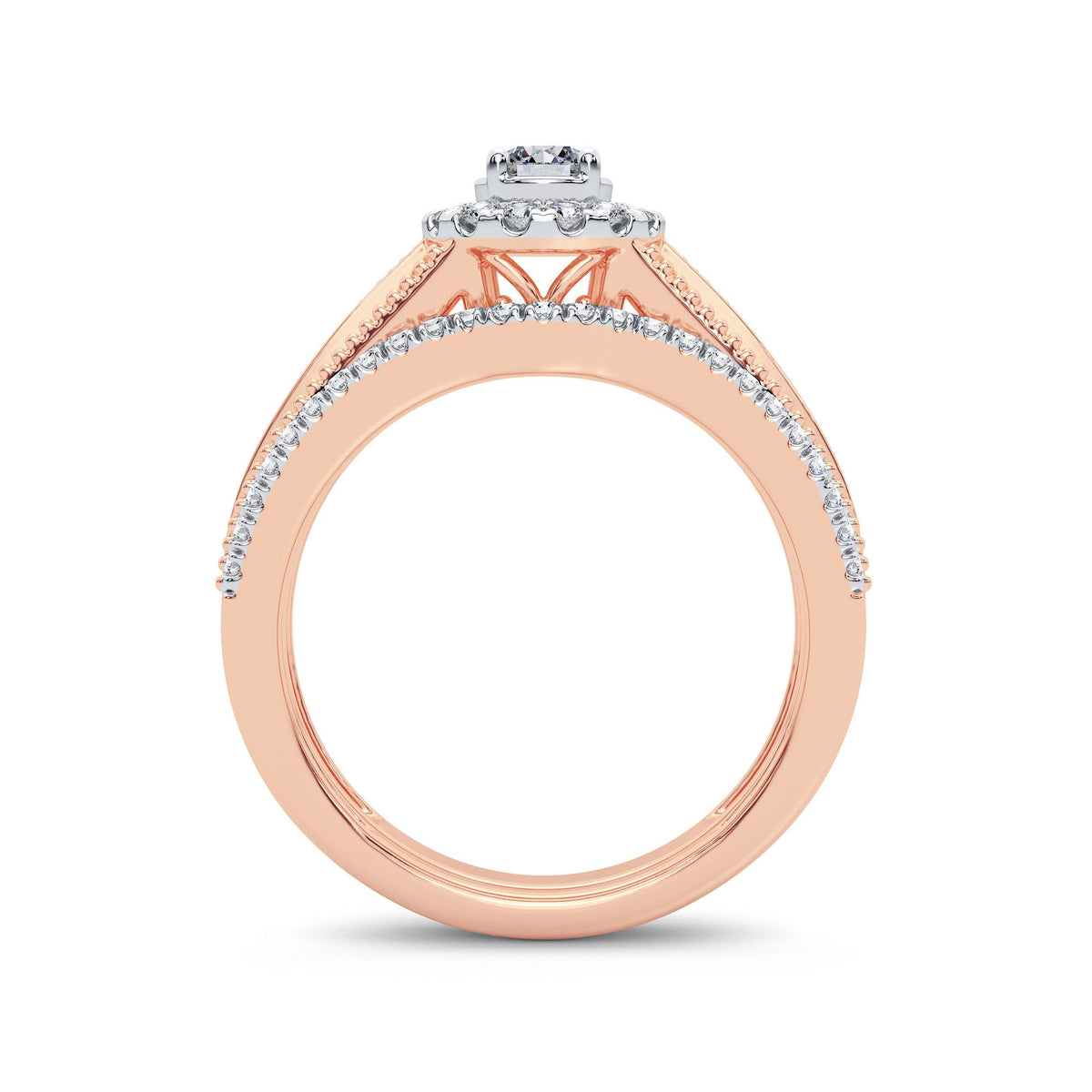 14K 0.50CT Diamond Bridal Ring