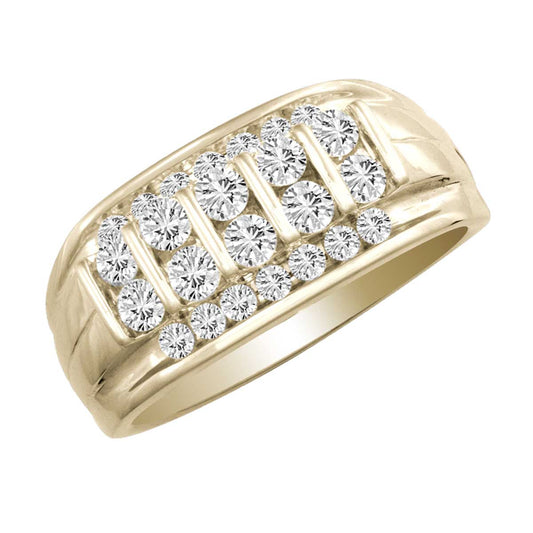 14K 0.88CT Diamond SEMI MOUNT RING
