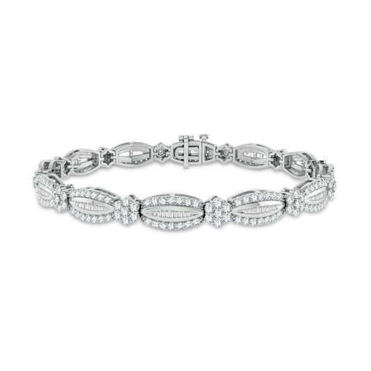 14K 3.00ct Diamond Bracelet