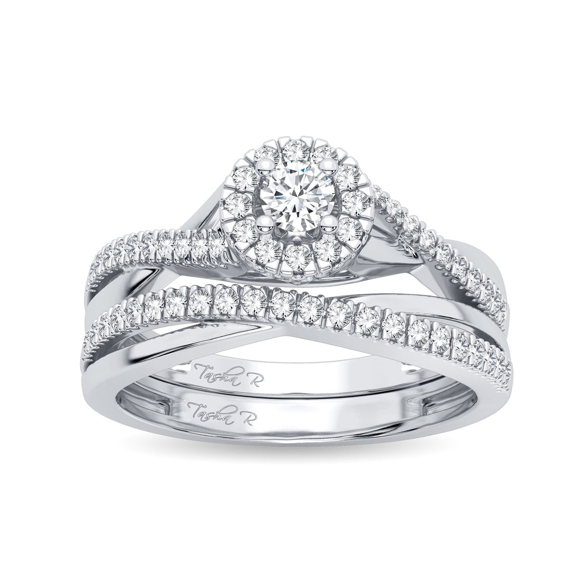 14K 0.33CT Diamond Bridal Ring