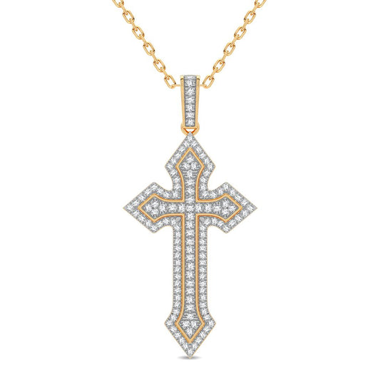 14K 0.50CT Diamond Pendant