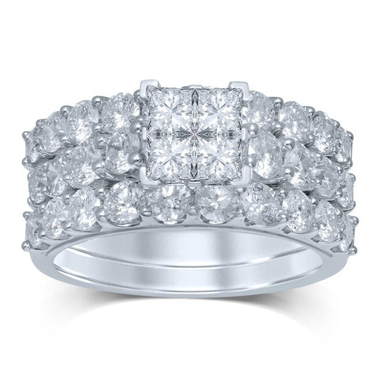 14K 3.00CT Diamond BRIDAL  RING