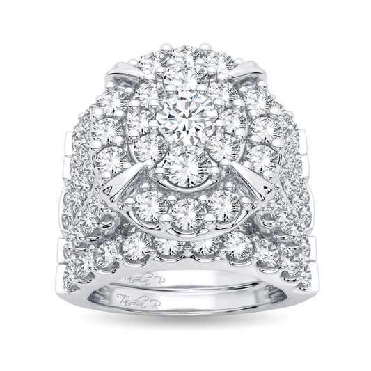 14K 5.00CT Diamond Bridal Ring