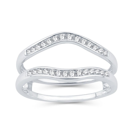 14K 0.25CT Diamond RING GUARD