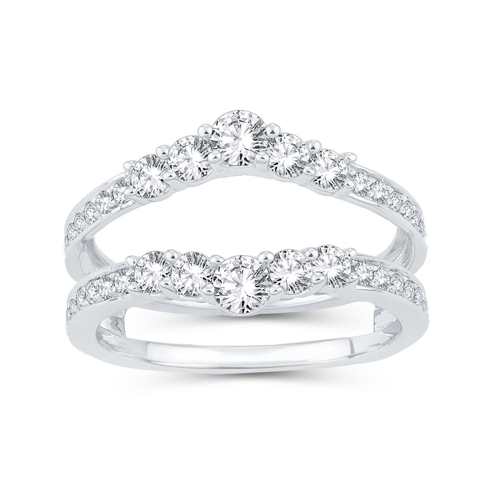 14K 1.00CT Diamond RING GUARD
