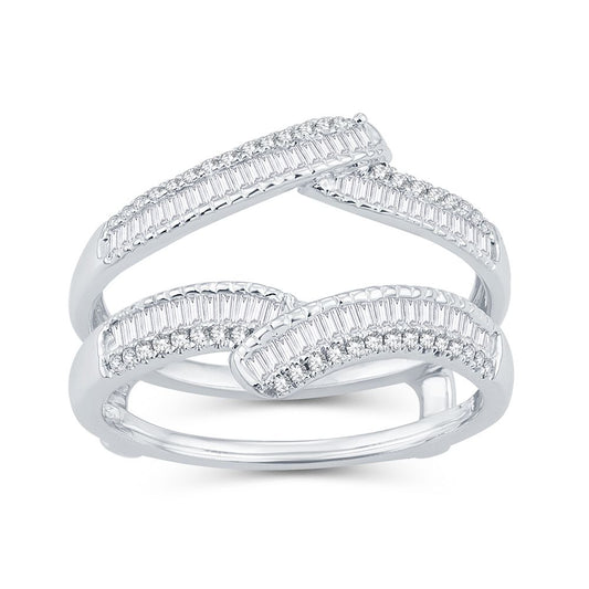 14K 0.50CT Diamond RING GUARD