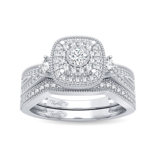 14K 0.50CT Diamond Bridal Ring