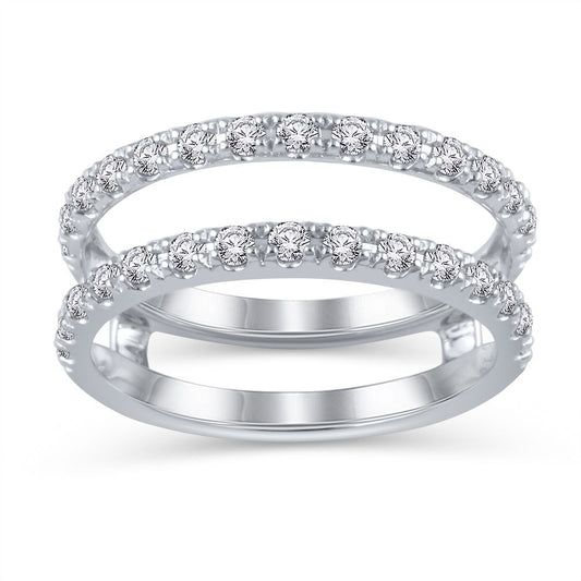14K 0.50CT Diamond RING GUARD