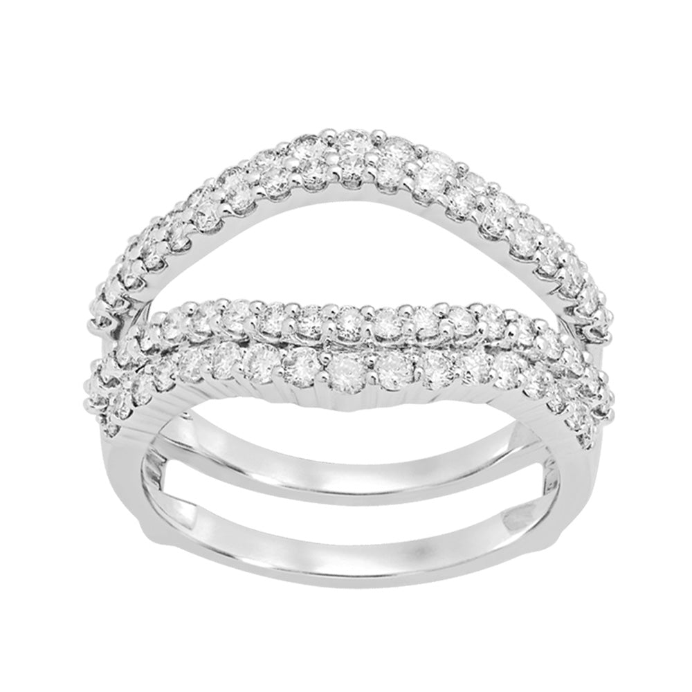 14K 1.00CT Diamond RING GUARD