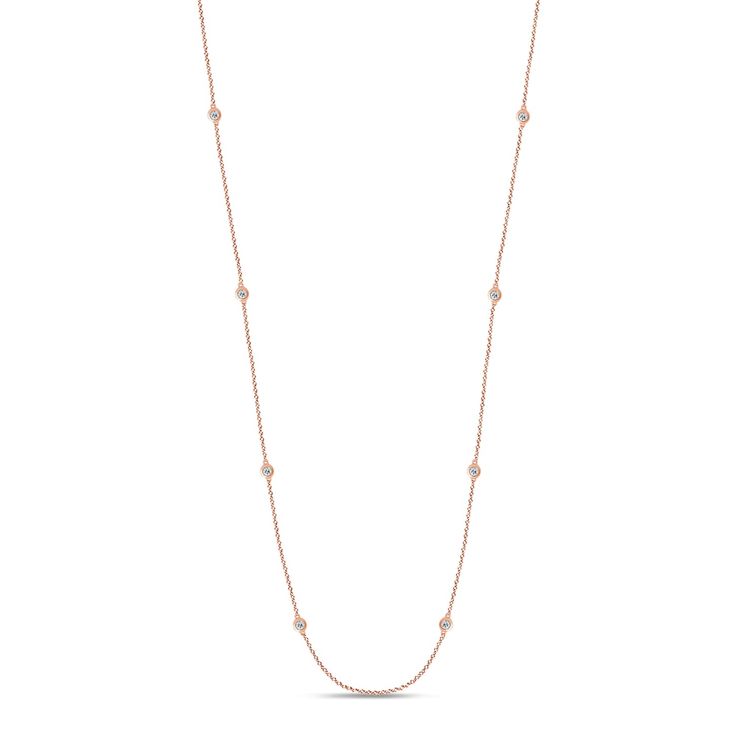 14K 1.00CT Diamond CHAIN