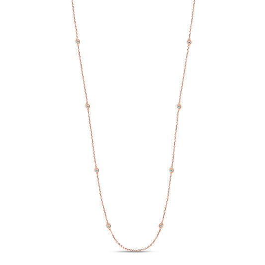 14K 1.00CT Diamond CHAIN