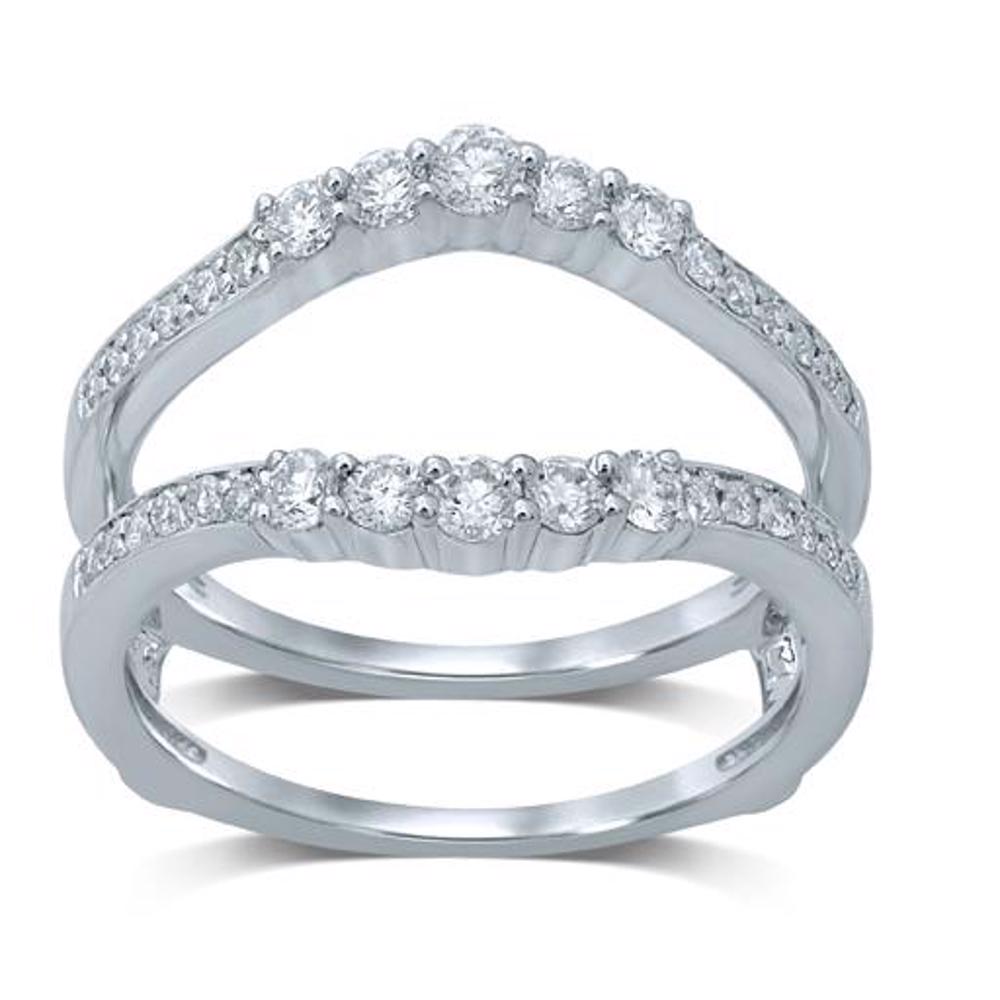 14K 0.50CT Diamond RING GUARD