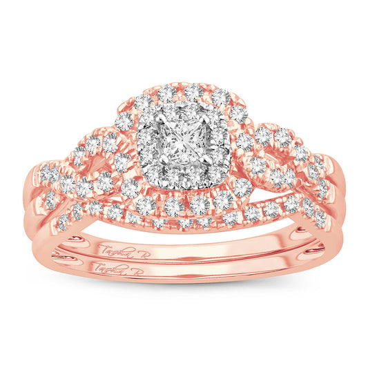 14K 1.00CT DIAMOND BRIDAL RING