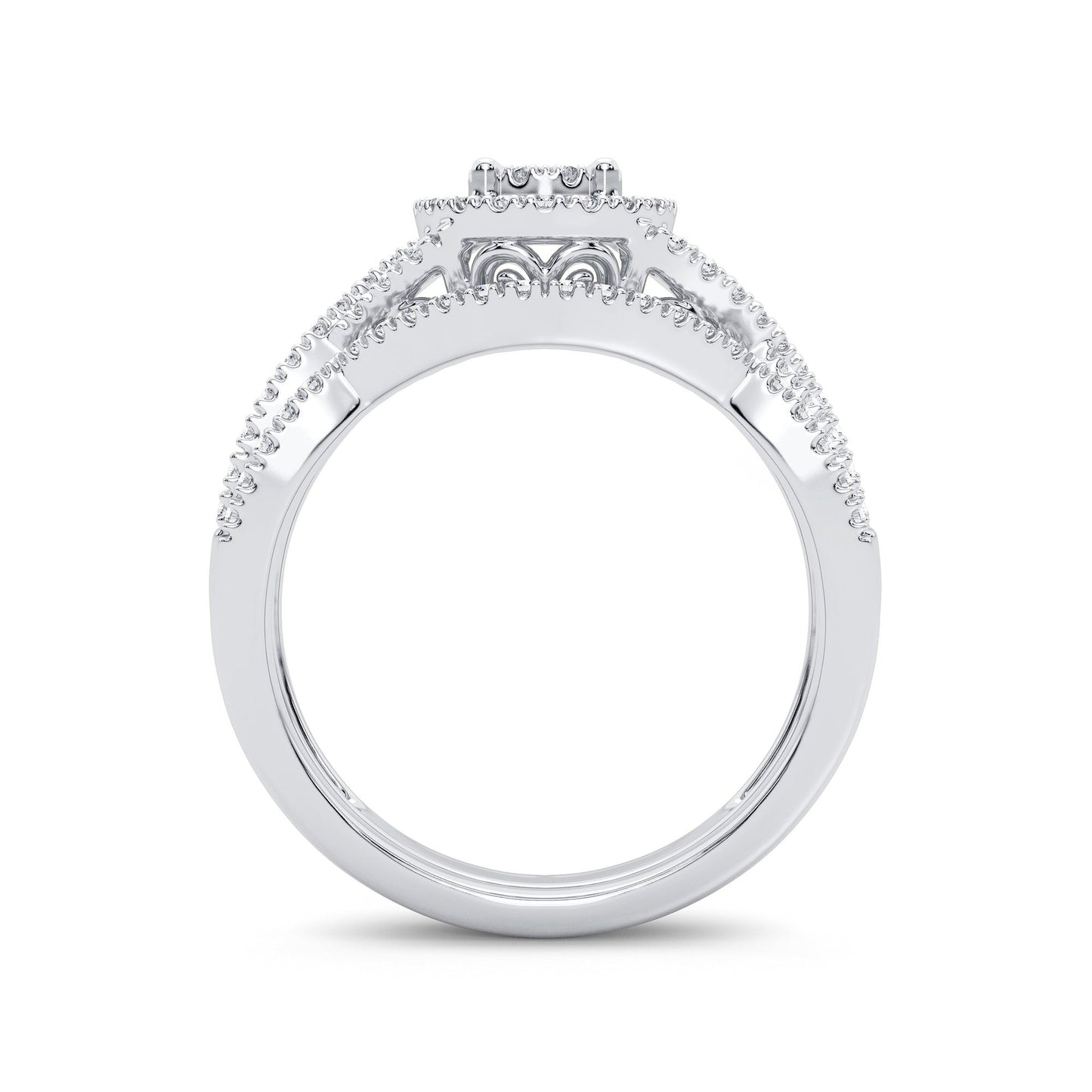 14K 0.50CT Diamond Bridal Ring