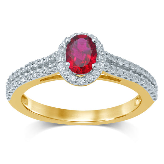 14K 0.33CT Diamond RING
