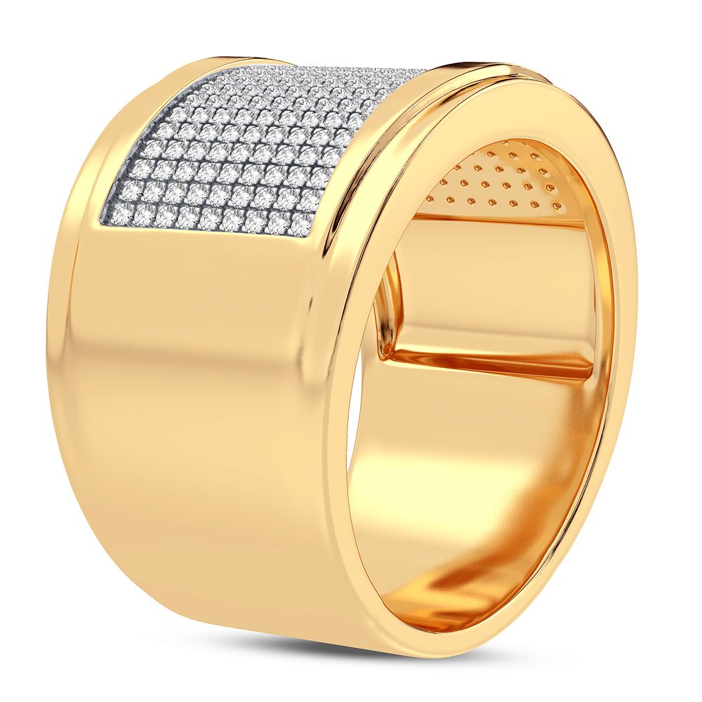 10K 0.49CT DIAMOND BAND