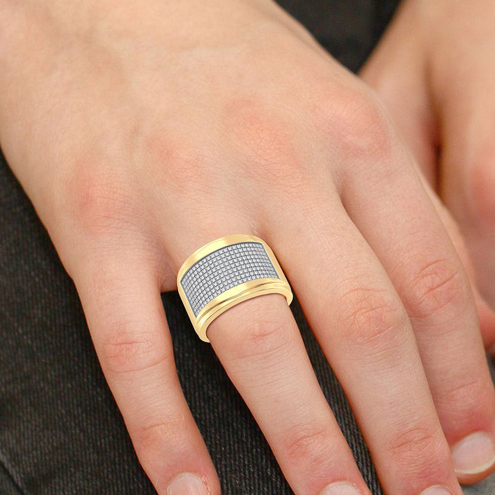 10K 0.49CT DIAMOND BAND