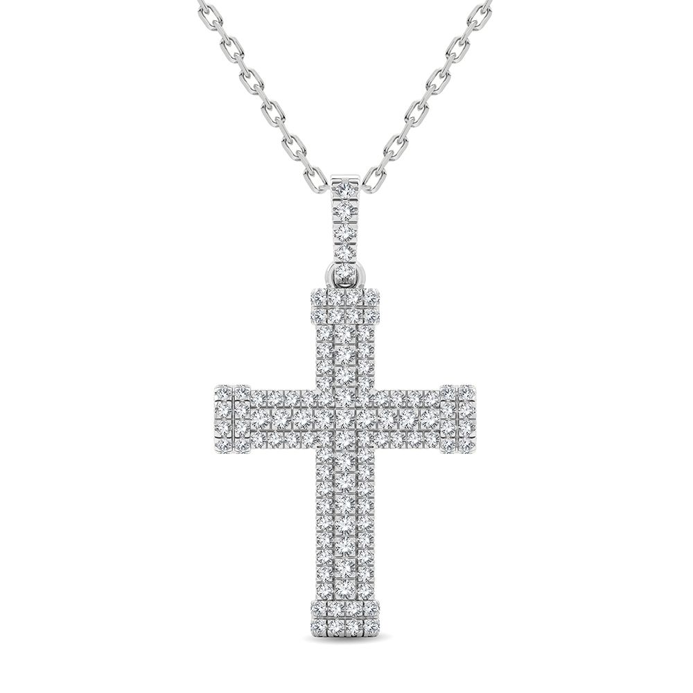 14K 1.00CT Diamond Pendant