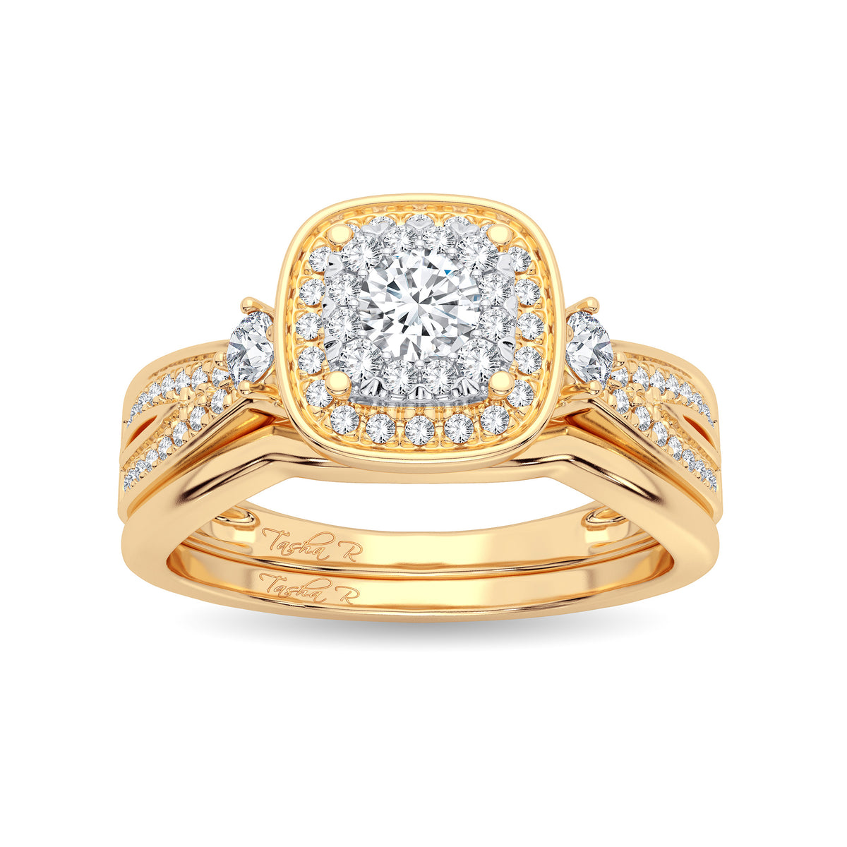 14K 0.40CT DIAMOND BRIDAL RING