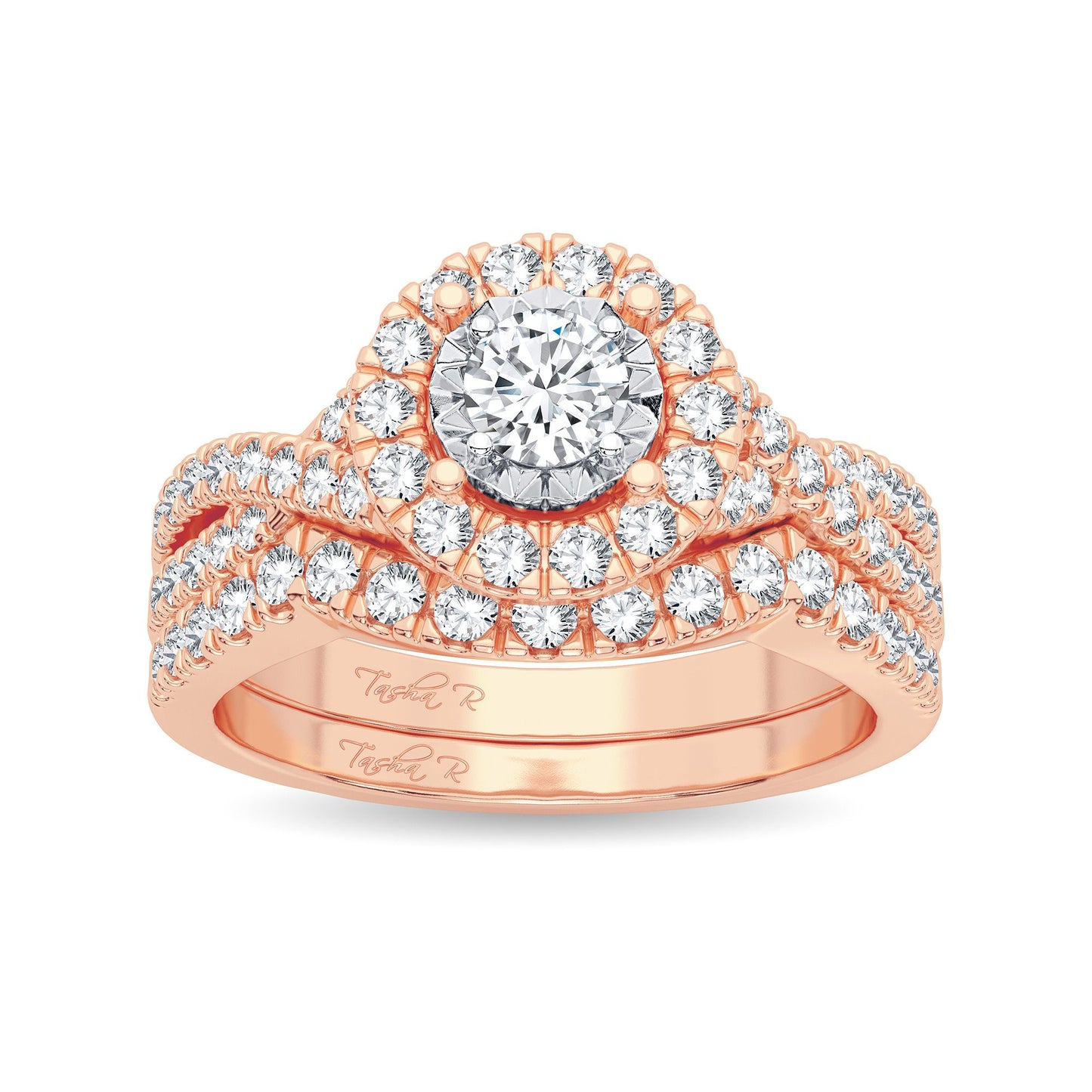 14K 0.75CT Diamond Bridal Ring