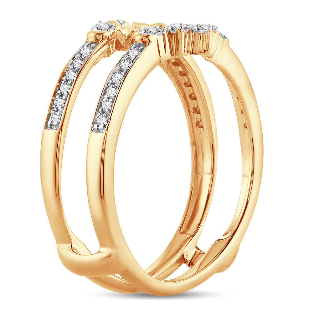 14K 0.34CT Diamond GUARD