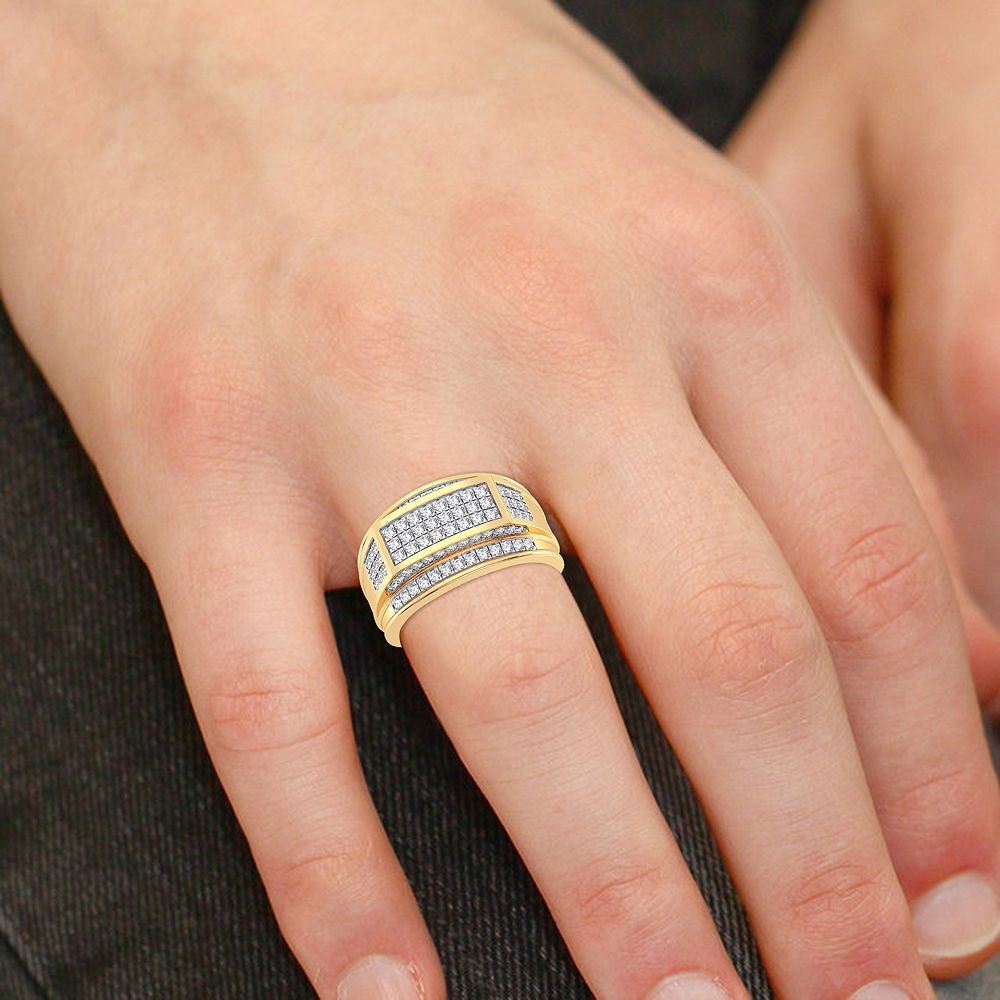 10K 1.00CT DIAMOND RING