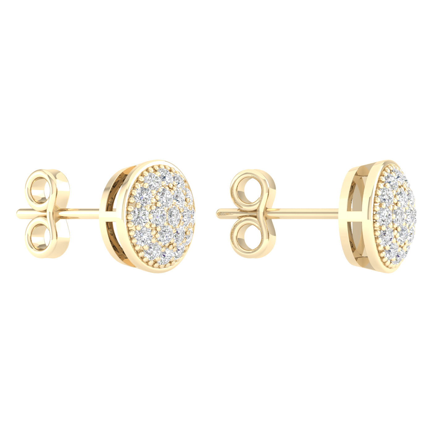 10K 0.10CT Diamond Earring
