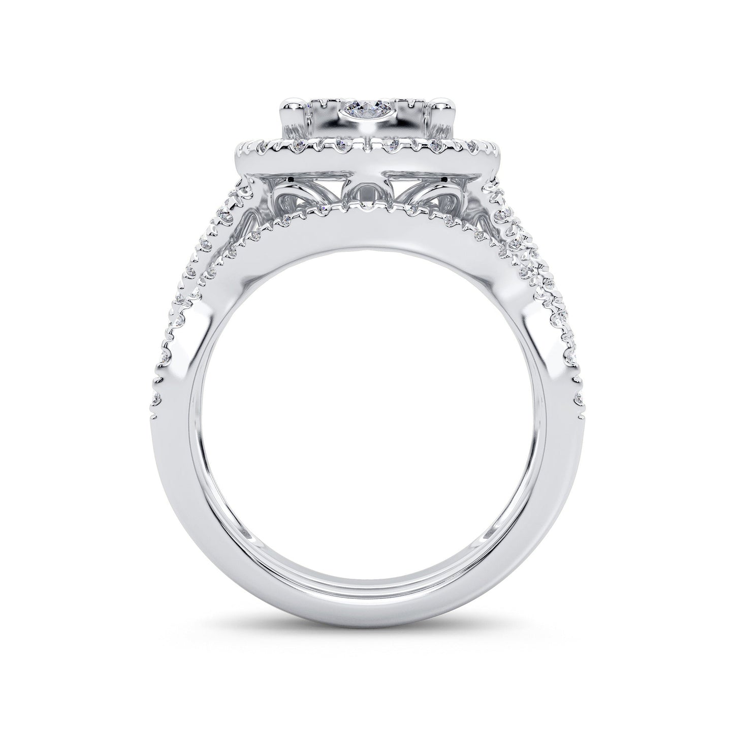 14K 2.00CT Diamond Bridal Ring