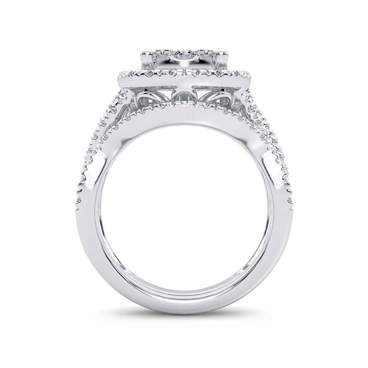 14K 2.00CT Diamond Bridal Ring
