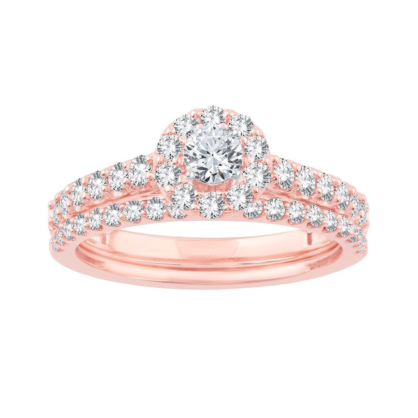 14K 1.00CT Diamond BRIDAL RING
