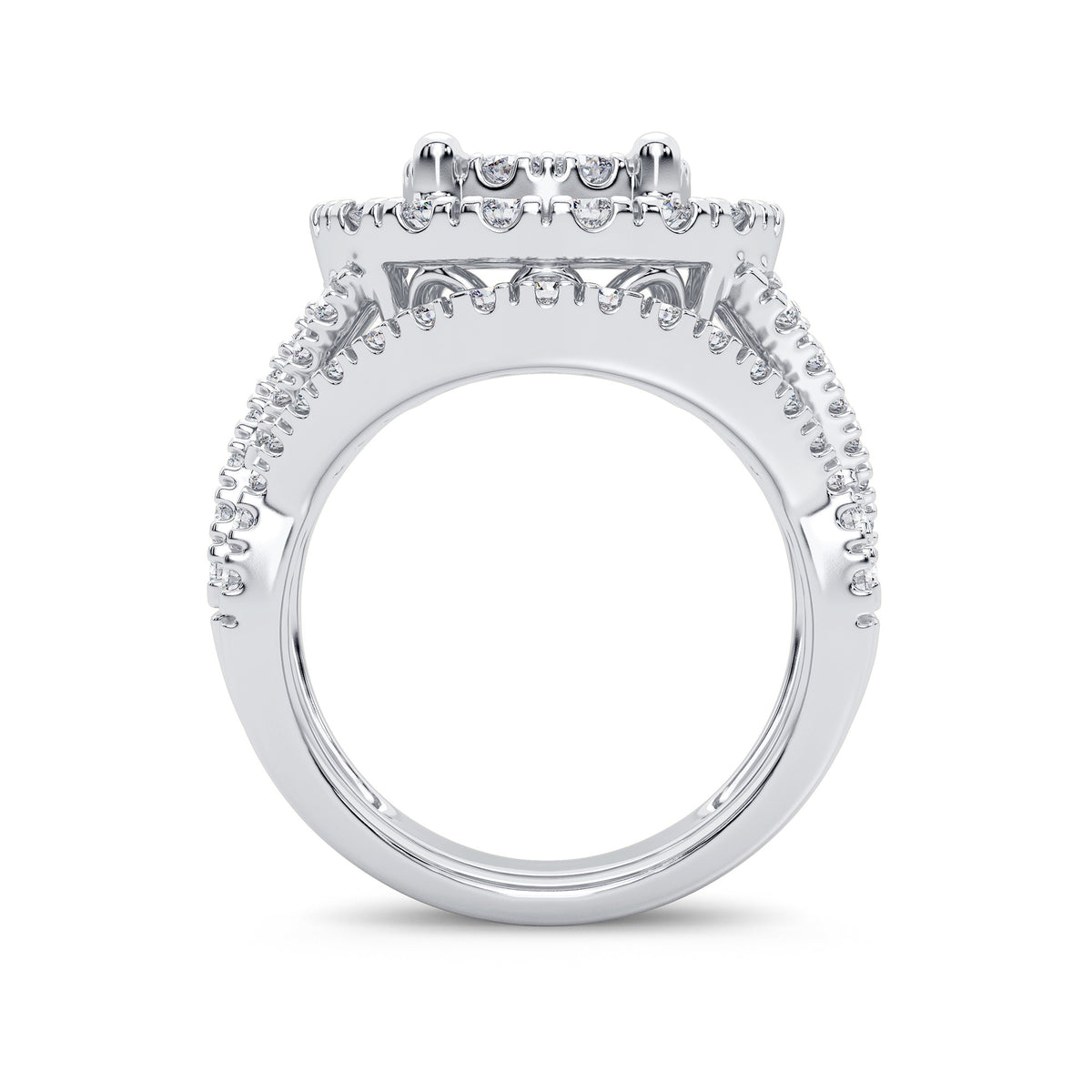 14K 2.00CT Diamond Bridal Ring