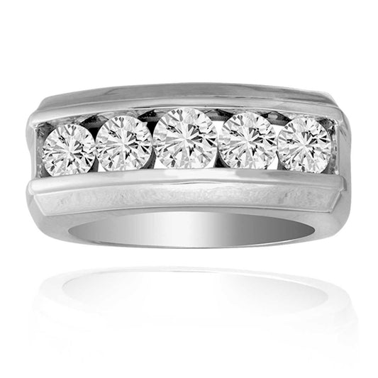 14K 2.00CT Diamond MENS RING