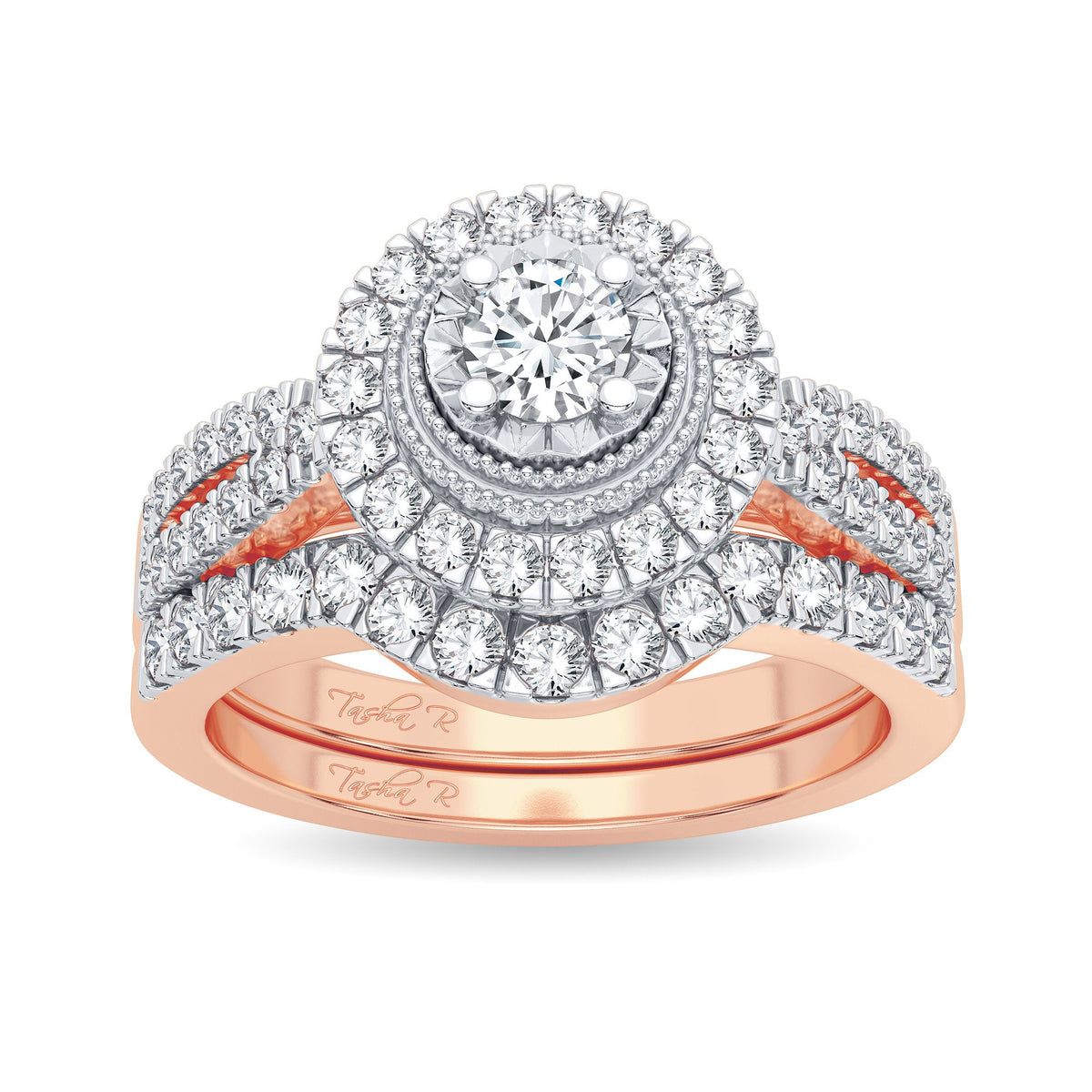 14K 0.75CT Diamond Bridal Ring