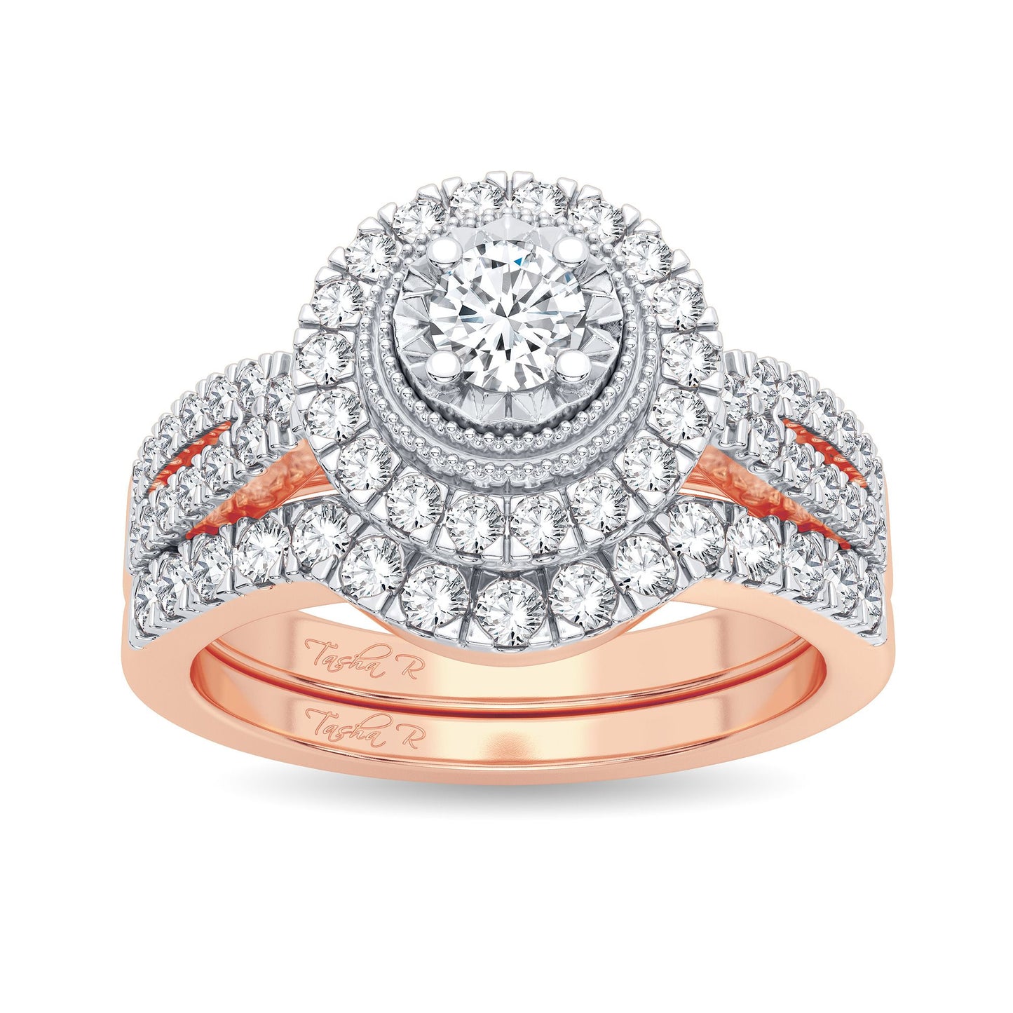 14K 0.75CT Diamond Bridal Ring