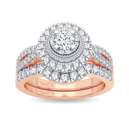 14K 0.75CT Diamond Bridal Ring