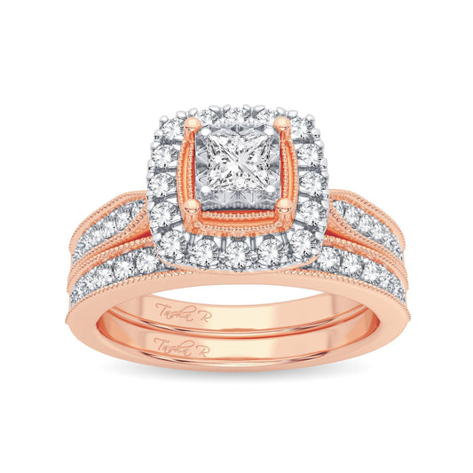 14K 0.75CT Diamond Bridal Ring