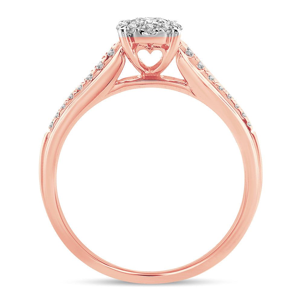 14K 0.37CT Diamond RING
