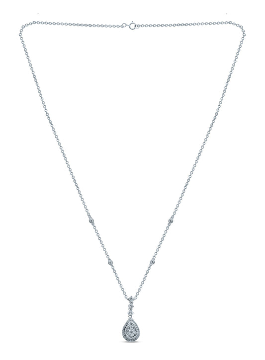 14K 1.00CT Diamond NECKLACE