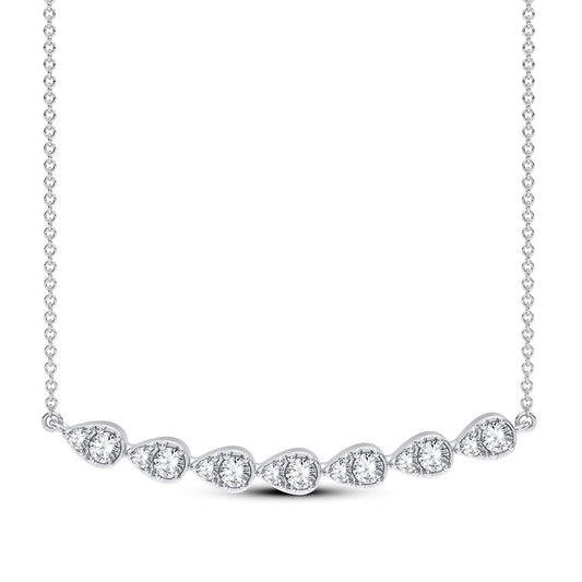 14K 0.33CT Diamond Necklace