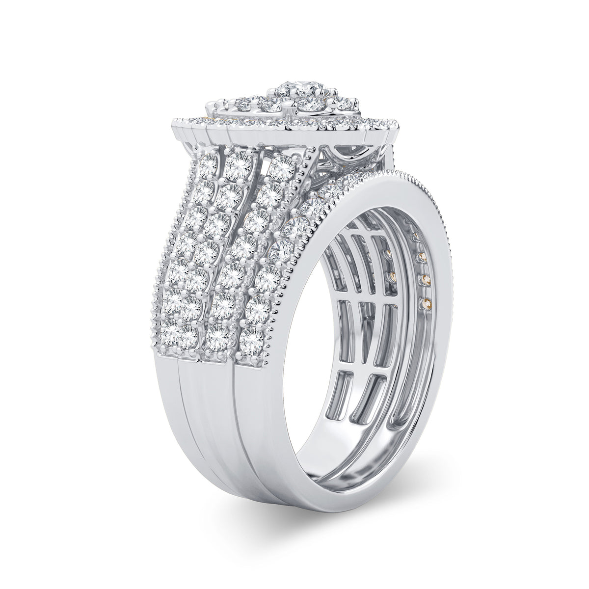 14K 2.00CT Diamond Bridal Ring