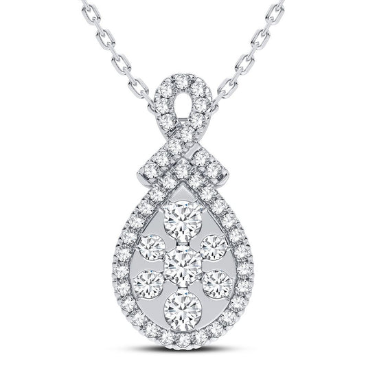14K 0.33CT DIAMOND PENDANT