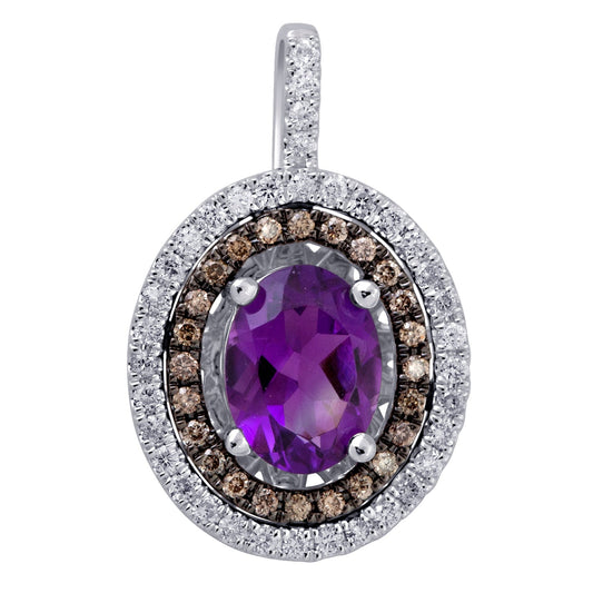 14K 0.28CT Diamond Pendant
