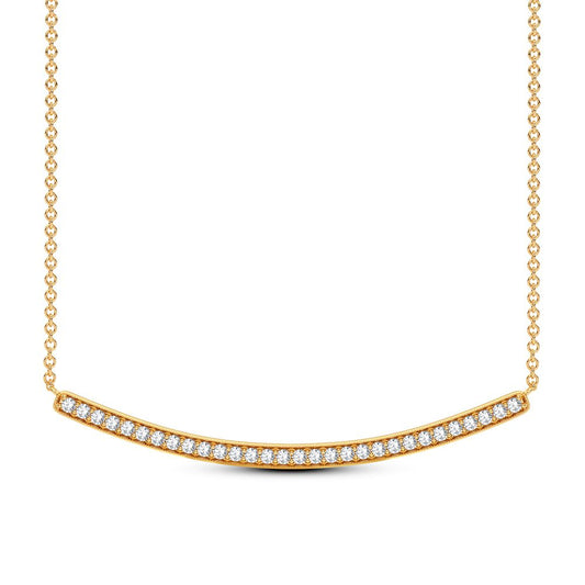 14K 0.42CT Diamond Necklace