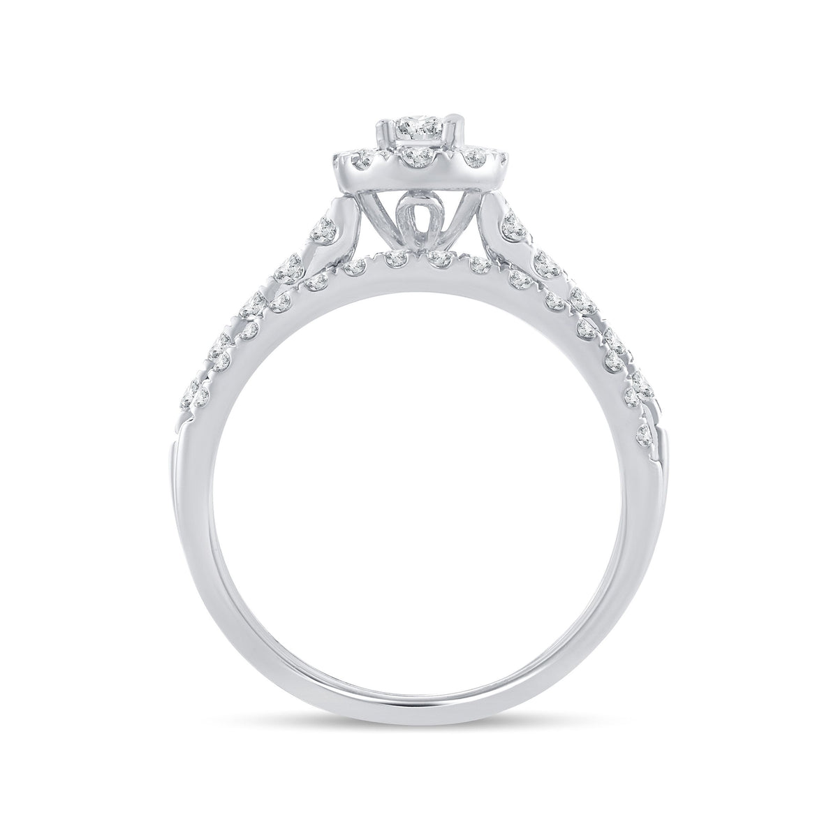 14K 1.15CT Diamond BRIDAL RING