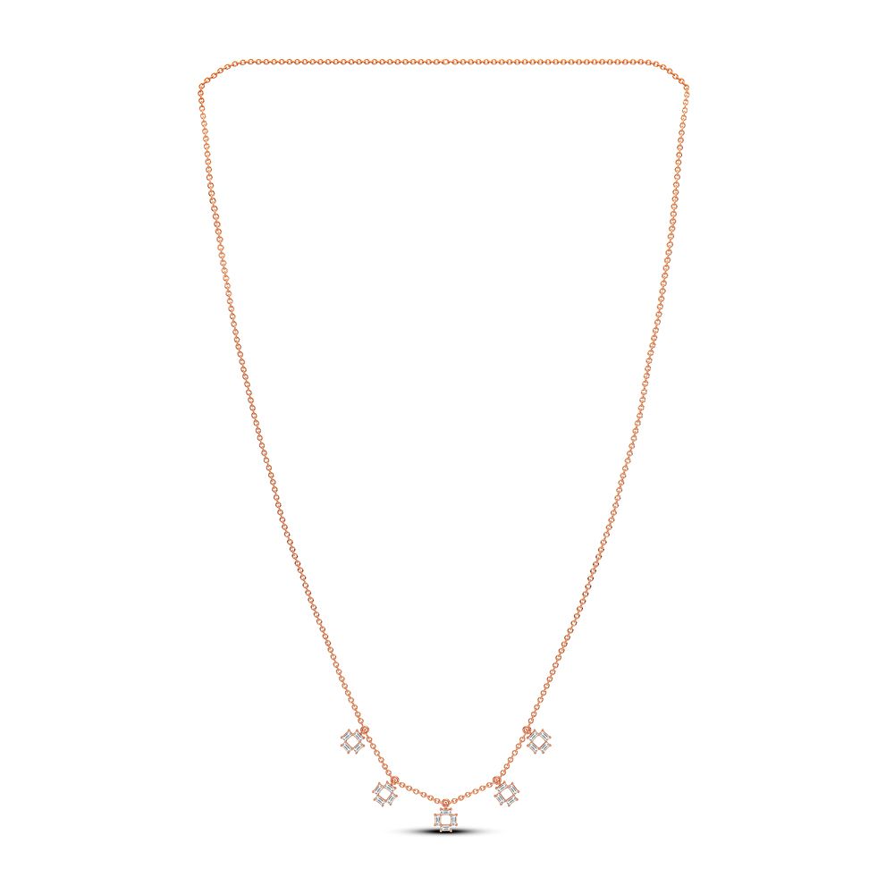 14K 0.28CT Diamond Necklace