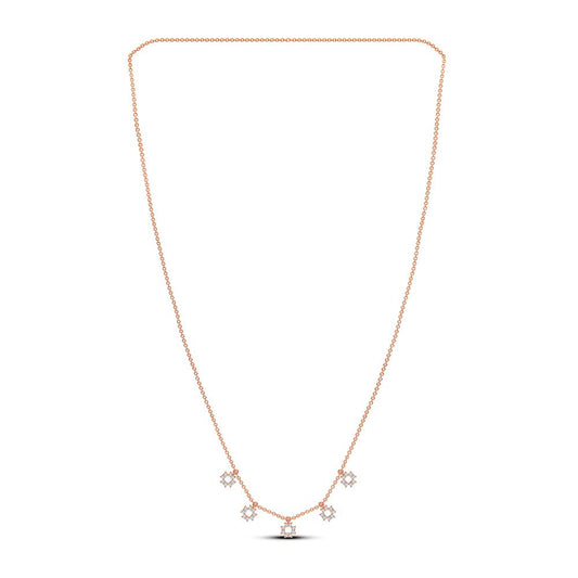 14K 0.28CT Diamond Necklace