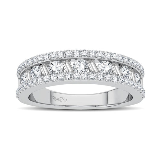 14K 0.75CT Diamond Fashion Band