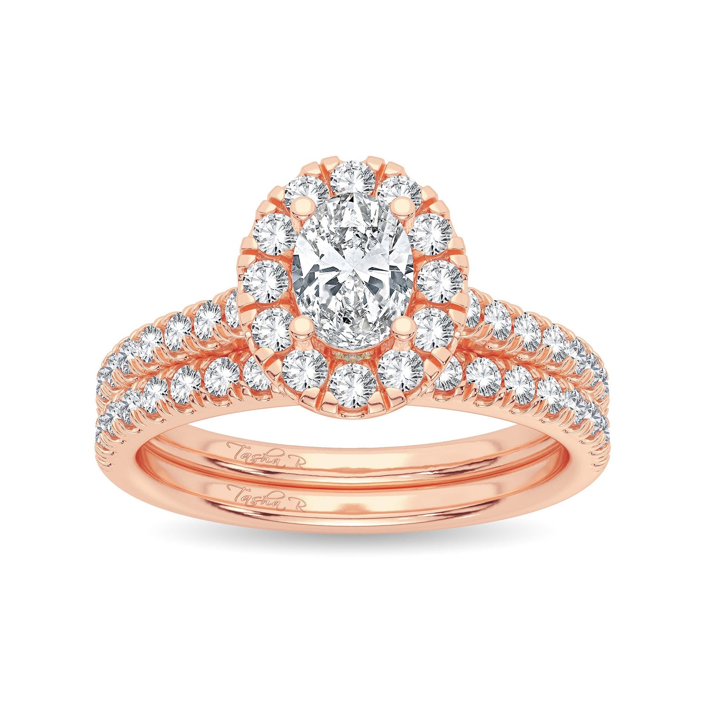 14K 1.00CT Diamond Bridal Ring