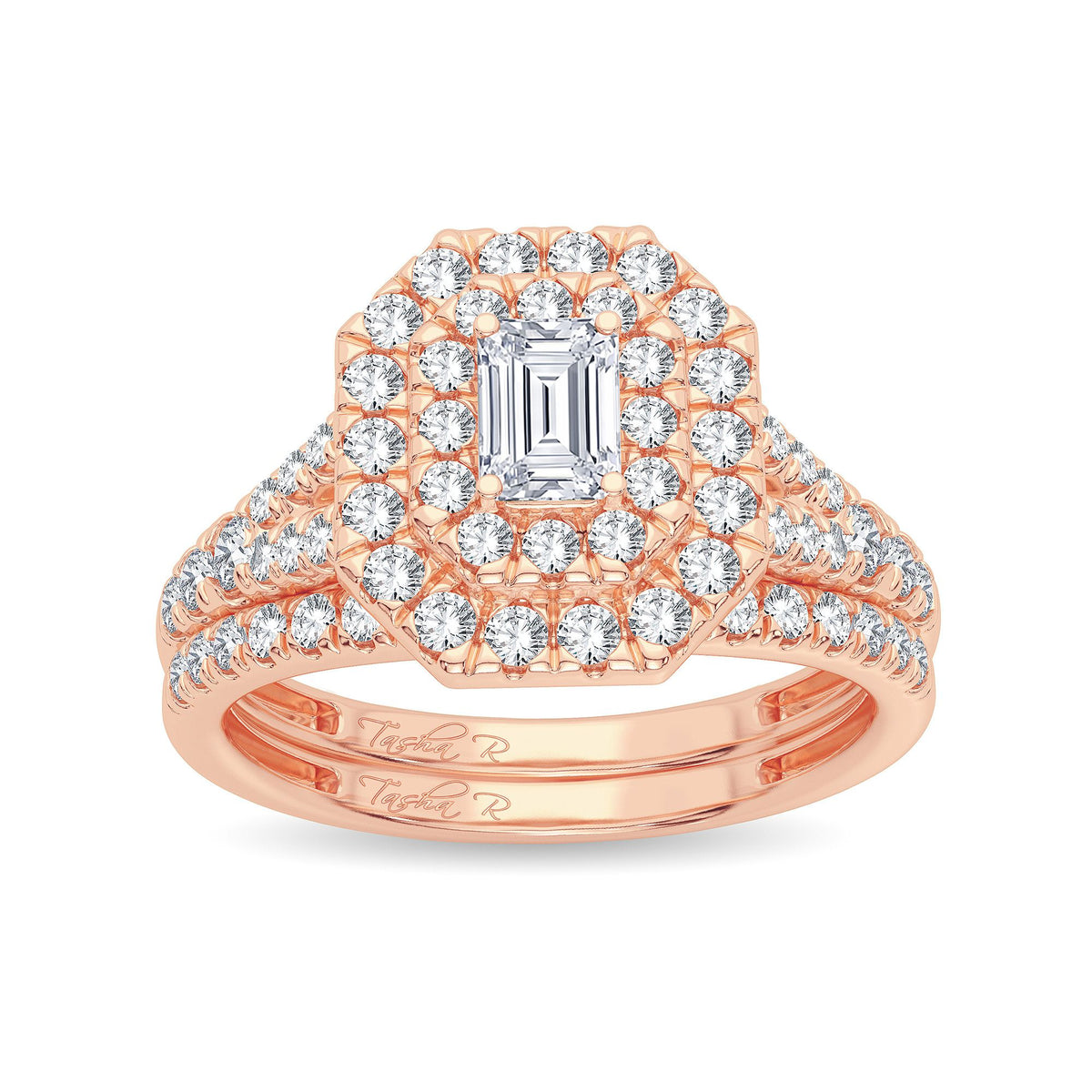 14K 1.00CT Diamond Bridal Ring